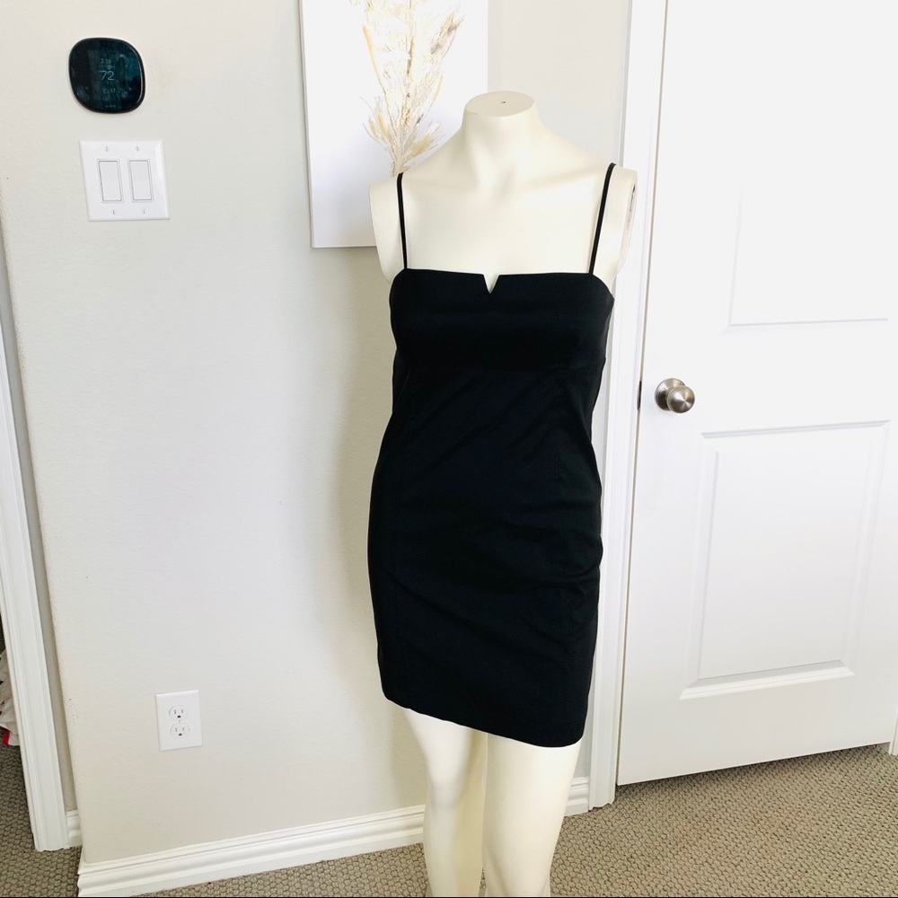BCBG black mini dress Size 6